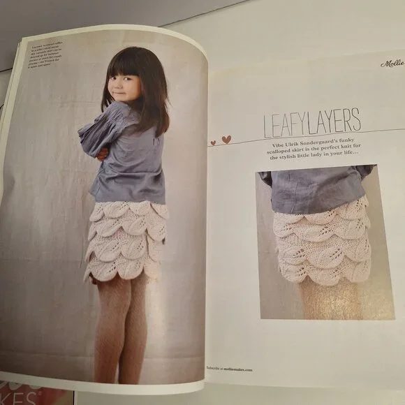 Mollie Makes Issue 14 2012 Magazine Felted Macrons Handmade Fun DIY Projects - Picture 10 of 12